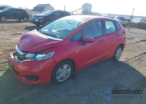 2018 Honda Fit Lx z USA, uszkodzony, nr VIN 3HGGK5H43JM709583